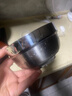 貝瑟斯304不銹鋼碗 湯碗面碗 加厚雙層隔熱餐具2只裝11.5CM防燙耐摔飯碗 曬單實(shí)拍圖