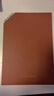 法拉蒙（faramon） b5斜上翻線(xiàn)圈本筆記本本子高顏值皮面加厚簡(jiǎn)約初中高中生日記本專(zhuān)用不硌手豎翻大學(xué)生考研記事本 棕色 曬單實(shí)拍圖