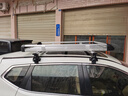 酷斯特（KUST）長(cháng)安lumin 奧拓 奔奔mini cx20 unit三箱轎車(chē)車(chē)頂行李架小車(chē)專(zhuān)用 銀色雙層1.6*1米+虎爪橫桿+雨布+網(wǎng)+繩 免打孔 曬單實(shí)拍圖