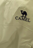 駱駝（CAMEL）三防風(fēng)衣外套女戶(hù)外防潑水加絨夾克 J25CAYL6015 青果綠 M 曬單實(shí)拍圖