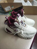 森馬高幫男鞋冬季加絨保暖軟底防滑跑步運動(dòng)鞋潮流百搭增高休閑老爹鞋 米紅 42 (260mm) 曬單實(shí)拍圖