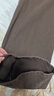 棉致美式彎刀牛仔褲子女新款春秋季設計感多口袋寬松顯瘦直筒休閑褲 S660咖色【常規高品質(zhì)】 XL 120-135斤 曬單實(shí)拍圖