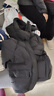 雅鹿短款羽絨服女2025新款蓄熱內里加厚保暖小個(gè)子防寒秋冬外套 曬單實(shí)拍圖