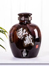 景德鎮復古陶瓷酒壇子 10/20/30/50斤家用密封酒瓶空瓶泡酒缸酒罐 50斤荷花私藏帶不銹鋼龍頭 曬單實(shí)拍圖