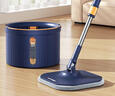 美添樂(lè )（HoMettler）凈污分離旋轉拖把2塊拖布帶桶家用一拖凈免手洗2025懶人平板拖地 曬單實(shí)拍圖