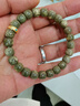木醉冰糯石玉料海南玉化星月菩提子手串男士手鏈原生態(tài)文玩佛珠送禮物 【南星】冰糯玉化料9X8mm 曬單實(shí)拍圖