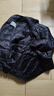 真維斯（Jeanswest）輕薄羽絨服男冬季男士保暖外套羽絨襖子輕便外套白鴨絨連帽休閑服 A210-160507黑色 XL （建議135-155斤） 曬單實(shí)拍圖