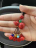 伊夢(mèng)嬌福祿葫蘆朱砂多寶汽車(chē)鑰匙扣掛件男士女掛飾本命年禮物后視鏡掛墜 曬單實(shí)拍圖