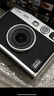 富士（FUJIFILM） instax mini EVO數模一體拍立得相機 復古設計多種鏡頭效果可拍照可打印 情人節日生日送禮品禮盒 【復古黑】 套餐A【官方標配+40張白邊相紙】 曬單實(shí)拍圖
