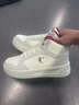 喬丹加絨高幫板鞋女鞋運動(dòng)鞋2025秋冬季新款皮面保暖棉鞋休閑鞋子女士 象牙白/月牙灰【加絨保暖】 38 曬單實(shí)拍圖