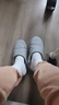 merdor日式包跟拖鞋女秋冬季室內居家用軟底靜音月子鞋木地板專(zhuān)用棉拖鞋 灰色 38-39 曬單實(shí)拍圖