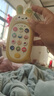 樂(lè )樂(lè )魚(yú)（leleyu）兒童手機玩具嬰兒1-3歲可啃咬仿真電話(huà)早教機寶寶生日禮物 曬單實(shí)拍圖