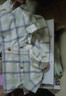 戴維貝拉春秋裝男童格子襯衫中大童棉襯衣兒童上衣童裝 曬單實(shí)拍圖