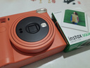 富士（FUJIFILM）instax SQUARE SQ1/SQ40 立拍立得 方形構圖 方形相紙 SQ1 赭石橙 官方標配 官方標配 (無(wú)相紙） 曬單實(shí)拍圖