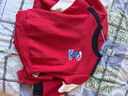 巴拉巴拉（BALABALA）童裝兒童衛衣紅色男童女童春裝2025新款拜年服上衣寶寶印花打底衫 中國紅60611 100 曬單實(shí)拍圖