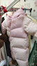 巴拉巴拉童裝嬰兒連體衣羽絨服假兩件寶寶衣服冬裝外出男童女童保暖厚時(shí)尚 曬單實(shí)拍圖