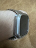 SZ LLQLTD適用Apple蘋果手表Watch s10/11保護殼Ultra2/3純鈦金屬Se3表帶全包防水保護套防磕s9/8/7/6鋼化膜 黑色 【齒輪款-合金金屬表殼】+高清膜2張 適用：iw 曬單實拍圖