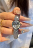 OTM2025新款小巧精致手表女品牌正品運動(dòng)職場(chǎng)女士高級感小眾輕奢女款 銀色 曬單實(shí)拍圖