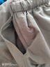 MUJI女式 保暖 降落傘褲 褲子 女款 休閑褲 長(cháng)褲 25年冬季 BEX01C5A 深灰色 M (160/66A) 曬單實(shí)拍圖