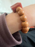 紅良緣收藏級猴頭手串老型桶珠核桃單圈文玩男女士盤(pán)玩生日禮物9*10MM 曬單實(shí)拍圖