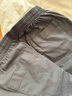優(yōu)衣庫男裝女裝彈力棉質(zhì)舒適九分褲/休閑褲481568 479134/08深灰色 M 曬單實(shí)拍圖