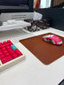 沁宣輕奢頭層牛皮桌墊復古真皮防油鼠標墊超大辦公書(shū)桌可定制家用餐墊書(shū)房茶桌墊 荔枝紋-【原生無(wú)鎖邊】頭層牛皮 假一罰百 300×250×2.5mm 曬單實(shí)拍圖