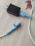 高顏值數據線(xiàn)保護套安卓華為蘋(píng)果小米oppo手機通用數據線(xiàn)保護數據線(xiàn)防彎折清新藍色 Type-C 款(1對，兩端各1個(gè)) 曬單實(shí)拍圖