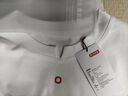 京東京造 剪一刀男士T恤 白色 XL 【跨晚同款】男士打底衫內搭 曬單實(shí)拍圖