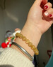 雙萍巴西金發(fā)晶手鏈女黃發(fā)晶招財水晶金鈦晶手串男轉運珠情侶禮物飾品 8mm精選金發(fā)晶 曬單實(shí)拍圖