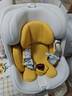 qborn小海豚pro安全座椅0-7歲360旋轉i-Size嬰兒童寶寶車(chē)載米色坐椅 蒙德里安黃-25升級通風(fēng)款【智能語(yǔ)音通風(fēng)】 曬單實(shí)拍圖