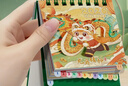 咔巴熊小號立體臺歷2026 學(xué)生桌面擺件辦公室索引貼紙記事月歷 馬年計劃日歷  福氣滿(mǎn)盈 曬單實(shí)拍圖