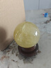 天然黃水晶球擺件原石手工打磨廚房西北角店鋪客廳辦公招財禮品 精選水晶球直徑9厘米 曬單實(shí)拍圖