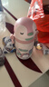 babycare小企鵝兒童保溫杯嬰幼兒寶寶保溫奶瓶水壺學(xué)飲直飲吸管杯兒童水杯 贈直通吸嘴- 背帶款萊莎粉- 450ml 曬單實(shí)拍圖