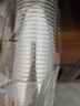 潔日邦一次性杯子航空杯220ml*50只食品級加厚加硬塑料杯辦公商用野餐 曬單實(shí)拍圖