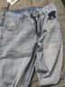 JEEP SPIRIT吉普牛仔褲男秋冬季韓版褲子男直筒休閑褲微彈男褲 淺藍 30 曬單實(shí)拍圖