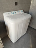 海爾（Haier）半自動(dòng)雙桶洗衣機 12KG大容量 雙缸 一級能效 家電國家補貼以舊換新京東自營(yíng) XPB120-81D2 曬單實(shí)拍圖