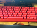 惠普（HP）GT87機械鍵盤(pán)無(wú)線(xiàn)有線(xiàn)藍牙三模gasket客制化消音滿(mǎn)填充側刻高顏值電競游戲鍵盤(pán)辦公 蘇梅紅碧玉軸 曬單實(shí)拍圖