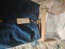 PORTS寶姿 新品女裝微喇毛邊牛仔褲LL8P076KZD014 丈青 L (8) 曬單實(shí)拍圖