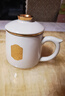 尚言坊汝窯陶瓷杯茶杯茶水分離馬克杯水杯辦公室家用帶蓋泡茶杯男士專(zhuān)用 曬單實(shí)拍圖