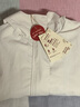 MUJI 女式 不易沾水防紫外線(xiàn)便攜風(fēng)帽夾克外套女裝26年春季 象牙色 S （155/80A） 曬單實(shí)拍圖