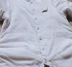 戴維貝拉新生兒男寶爬服冬裝女寶嬰兒衣服加厚保暖連體衣 曬單實(shí)拍圖