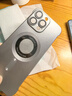 秒揚 無(wú)邊框磁吸超薄手感適用蘋(píng)果15手機殼iPhone15promax新款14pro磨砂防摔殼13帶鏡頭膜12高級 磁吸露標-【鈦灰色】護鏡磨砂無(wú)邊框 iPhone 15promax 曬單實(shí)拍圖