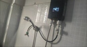 凸海爾即熱式電熱水器變頻恒溫智能省電出租房家用熱水器一級能效 5500W  (曜石黑)+漏保升級 自行安裝 曬單實(shí)拍圖