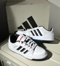 adidas ENTRAP美式校園風(fēng)運動(dòng)少年感復古籃球風(fēng)板鞋男女阿迪達斯   白色/黑色   42 曬單實(shí)拍圖