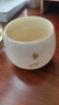 品喻（PINYU）德化白瓷茶杯單杯羊脂玉主人杯個(gè)人專(zhuān)用高檔輕奢男士茶碗杯子凈心 曬單實(shí)拍圖