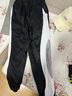 花花公子褲子男秋冬新款款潮流束腳衛褲休閑運動(dòng)百搭寬松緊腰哈倫褲子 []黑色單件裝 加絨 XL 建議110-125斤 曬單實(shí)拍圖
