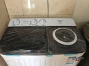 榮事達半自動(dòng)洗衣機10kg家用15公斤大容量雙桶宿舍迷你型雙缸波輪洗衣機 14.5公斤（雙桶洗+脫）極地白 曬單實(shí)拍圖