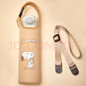 史努比（SNOOPY）保溫杯直飲水杯通用套防摔套水杯袋防燙480-500ml 手提背帶兩用 曬單實(shí)拍圖