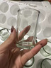 詠幻家用二兩白酒杯鋼化玻璃杯耐摔酒杯精致二兩小酒杯啤酒玻璃水杯 6只裝100ml鋼化直圓杯 曬單實(shí)拍圖