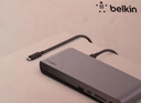貝爾金（BELKIN）雷電3拓展塢 Intel認證 win/mac雙系統 13合1 Type-C筆記本電腦拓展USB-C/DP/網(wǎng)口 曬單實(shí)拍圖